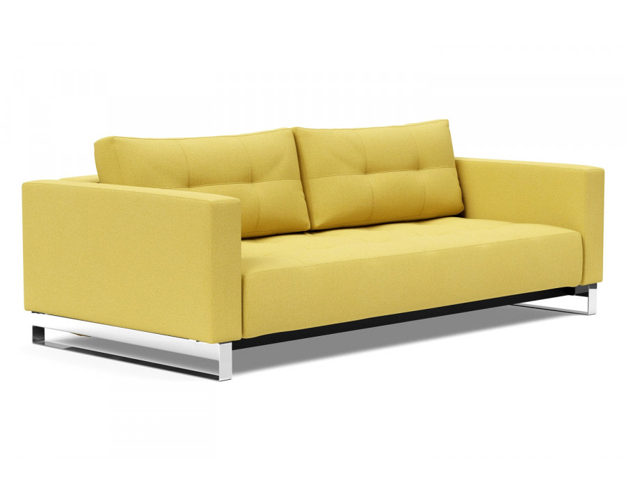 Innovation Living Cassius D.E.L. Sofa Bed - 554 Soft Mustard Flower