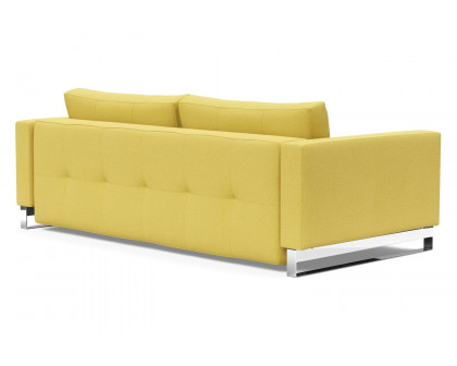 Innovation Living Cassius D.E.L. Sofa Bed - 554 Soft Mustard Flower