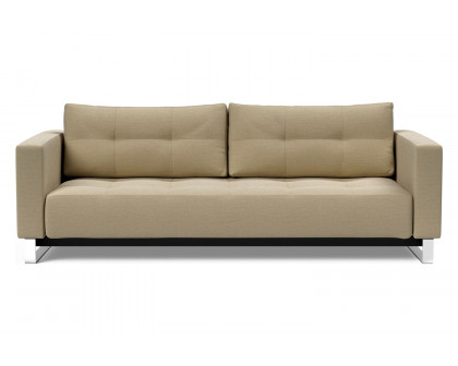 Innovation Living Cassius D.E.L. Sofa Bed - 571 Vivus Dusty Sand