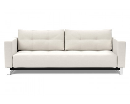 Innovation Living Cassius D.E.L. Sofa Bed - 574 Vivus Dusty Off White