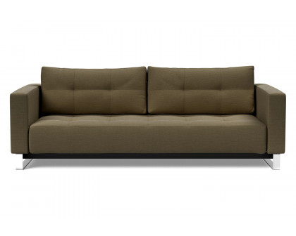 Innovation Living Cassius D.E.L. Sofa Bed - 575 Vivus Dusty Olive