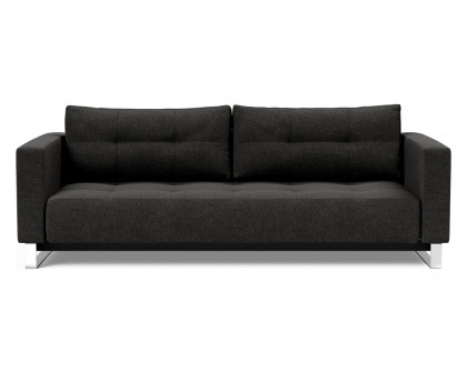 Innovation Living Cassius D.E.L. Sofa Bed - 577 Kenya Dark Gray