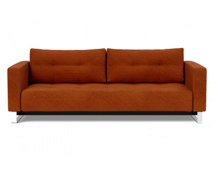 Innovation Living Cassius D.E.L. Sofa Bed - 595 Corduroy Burnt Orange