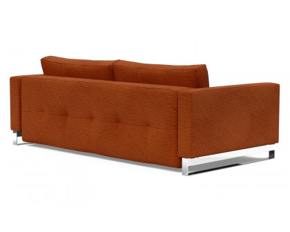 Innovation Living Cassius D.E.L. Sofa Bed - 595 Corduroy Burnt Orange