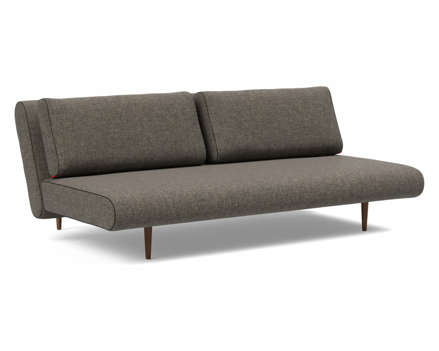 Innovation Living Unfurl Lounger Sofa Bed - 216 Flashtex Dark Gray