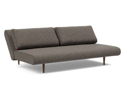 Innovation Living Unfurl Lounger Sofa Bed - 216 Flashtex Dark Gray