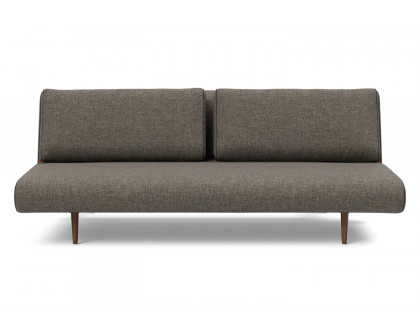 Innovation Living Unfurl Lounger Sofa Bed - 216 Flashtex Dark Gray