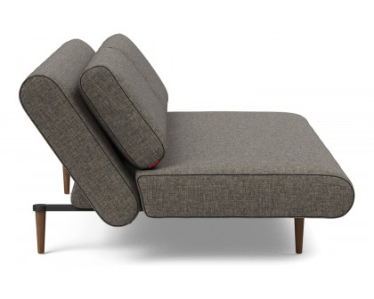 Innovation Living Unfurl Lounger Sofa Bed - 216 Flashtex Dark Gray