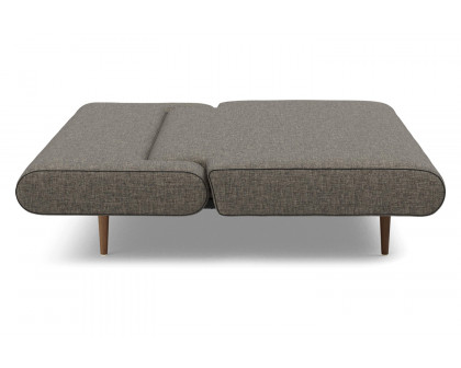 Innovation Living Unfurl Lounger Sofa Bed - 216 Flashtex Dark Gray