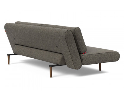 Innovation Living Unfurl Lounger Sofa Bed - 216 Flashtex Dark Gray