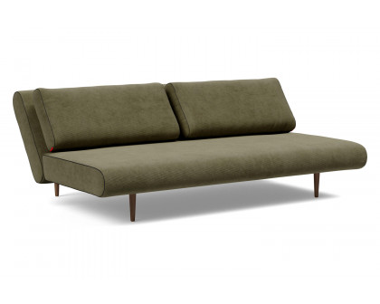 Innovation Living Unfurl Lounger Sofa Bed - 316 Cordufine Pine Green