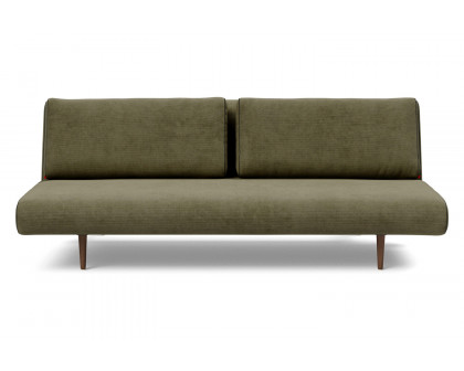 Innovation Living Unfurl Lounger Sofa Bed - 316 Cordufine Pine Green