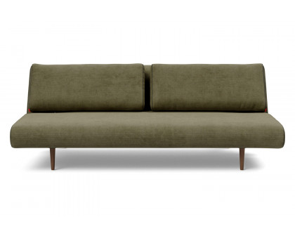 Innovation Living Unfurl Lounger Sofa Bed - 316 Cordufine Pine Green