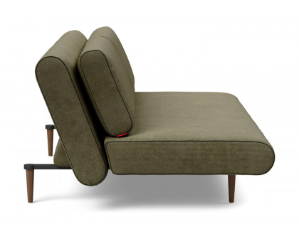 Innovation Living Unfurl Lounger Sofa Bed - 316 Cordufine Pine Green