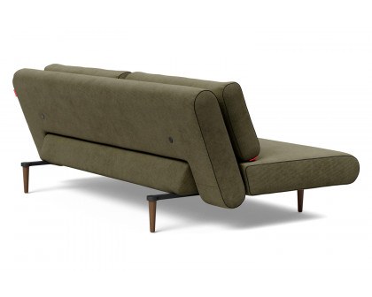 Innovation Living Unfurl Lounger Sofa Bed - 316 Cordufine Pine Green