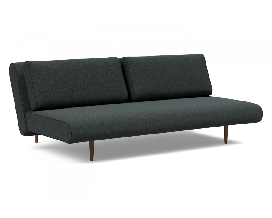 Innovation Living Unfurl Lounger Sofa Bed - 534 Bouclé Black Raven