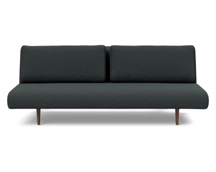 Innovation Living Unfurl Lounger Sofa Bed - 534 Bouclé Black Raven