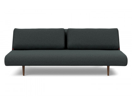 Innovation Living Unfurl Lounger Sofa Bed - 534 Bouclé Black Raven