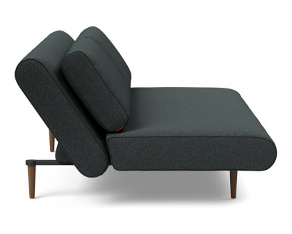 Innovation Living Unfurl Lounger Sofa Bed - 534 Bouclé Black Raven