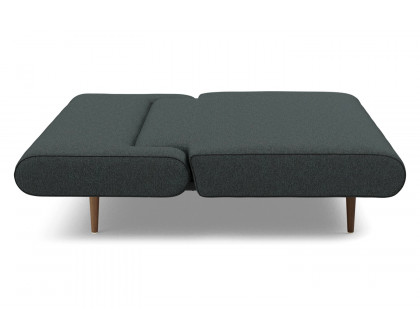 Innovation Living Unfurl Lounger Sofa Bed - 534 Bouclé Black Raven