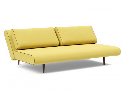 Innovation Living Unfurl Lounger Sofa Bed - 554 Soft Mustard Flower