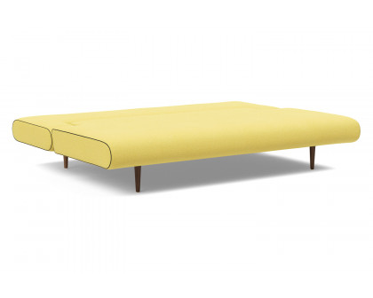 Innovation Living Unfurl Lounger Sofa Bed - 554 Soft Mustard Flower