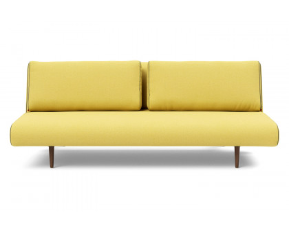 Innovation Living Unfurl Lounger Sofa Bed - 554 Soft Mustard Flower