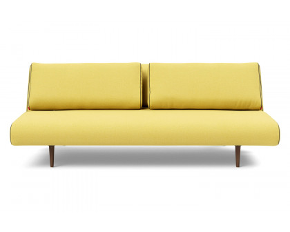 Innovation Living Unfurl Lounger Sofa Bed - 554 Soft Mustard Flower