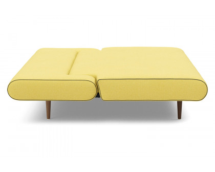 Innovation Living Unfurl Lounger Sofa Bed - 554 Soft Mustard Flower