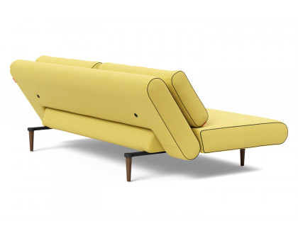 Innovation Living Unfurl Lounger Sofa Bed - 554 Soft Mustard Flower