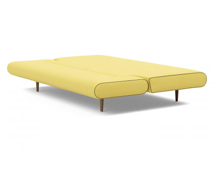 Innovation Living Unfurl Lounger Sofa Bed - 554 Soft Mustard Flower