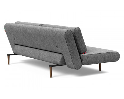 Innovation Living Unfurl Lounger Sofa Bed - 563 Twist Charcoal