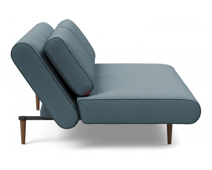 Innovation Living Unfurl Lounger Sofa Bed - 573 Vivus Dusty Blue