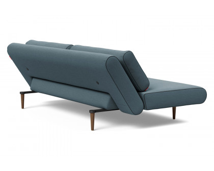 Innovation Living Unfurl Lounger Sofa Bed - 573 Vivus Dusty Blue