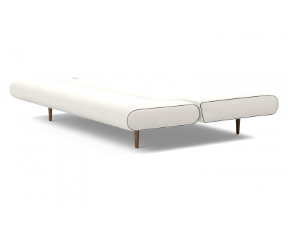 Innovation Living Unfurl Lounger Sofa Bed - 574 Vivus Dusty Off White