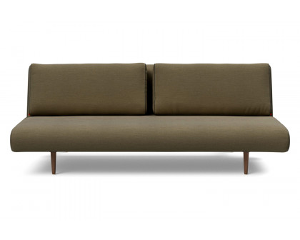 Innovation Living Unfurl Lounger Sofa Bed - 575 Vivus Dusty Olive