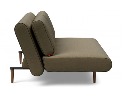 Innovation Living Unfurl Lounger Sofa Bed - 575 Vivus Dusty Olive