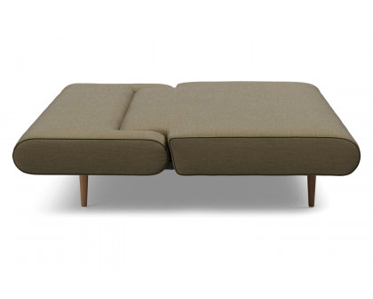 Innovation Living Unfurl Lounger Sofa Bed - 575 Vivus Dusty Olive