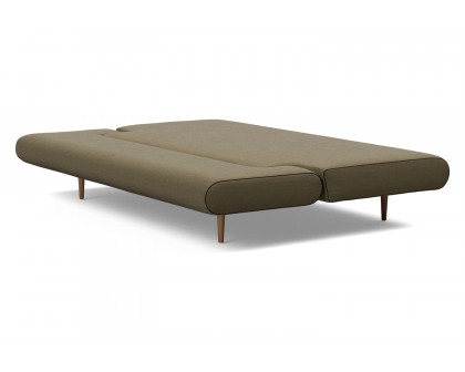 Innovation Living Unfurl Lounger Sofa Bed - 575 Vivus Dusty Olive