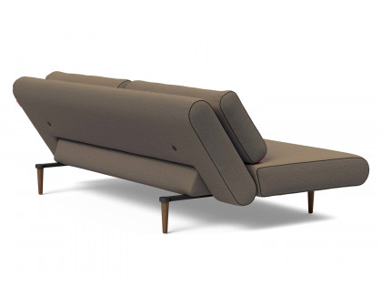 Innovation Living Unfurl Lounger Sofa Bed - 585 Argus Brown