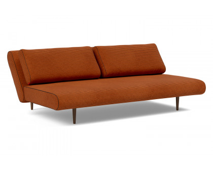 Innovation Living Unfurl Lounger Sofa Bed - 595 Corduroy Burnt Orange