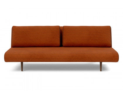 Innovation Living Unfurl Lounger Sofa Bed - 595 Corduroy Burnt Orange