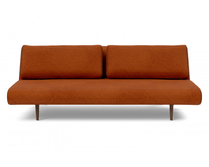 Innovation Living Unfurl Lounger Sofa Bed - 595 Corduroy Burnt Orange