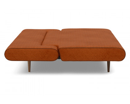 Innovation Living Unfurl Lounger Sofa Bed - 595 Corduroy Burnt Orange