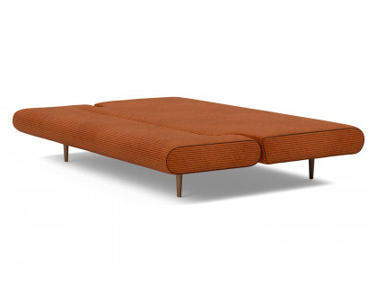 Innovation Living Unfurl Lounger Sofa Bed - 595 Corduroy Burnt Orange