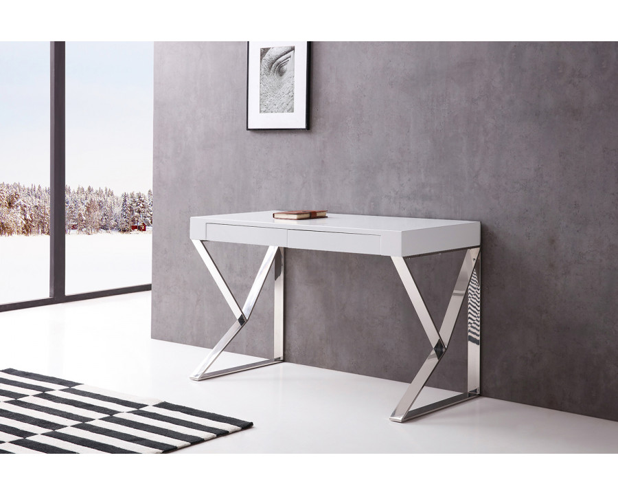 J&M Noho Desk - White