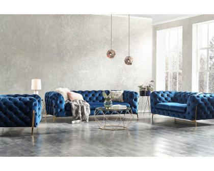 J&M™ Glamour Chair - Blue