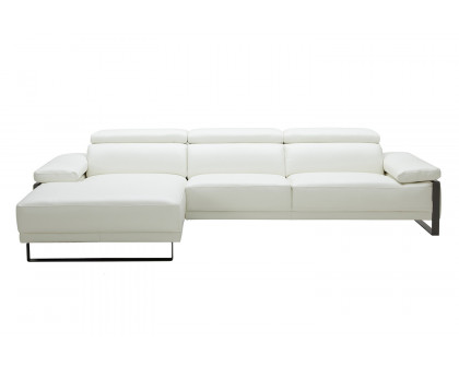 J&M Fleurier Sectional - Left Hand Facing, White