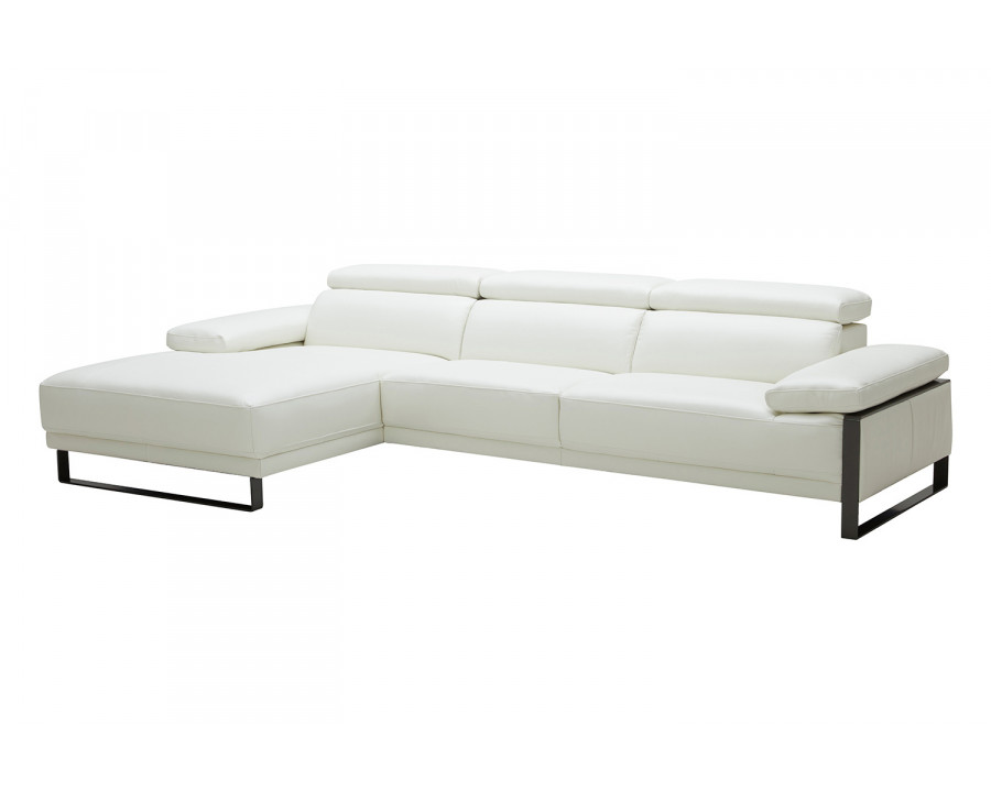 J&M Fleurier Sectional - Left Hand Facing, White