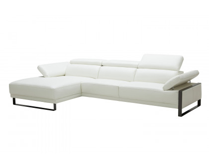 J&M Fleurier Sectional - Left Hand Facing, White